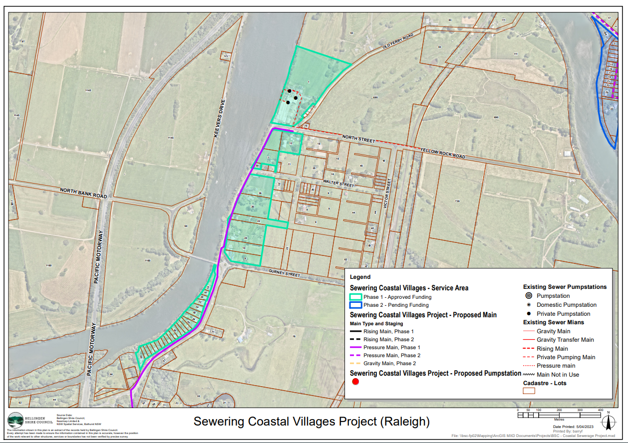 Sewering Coastal Villages Project Home of Bellingen Shire