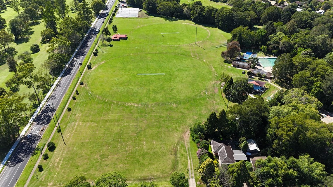 Connell Park – Field Upgrade and Lighting Installation - Drone shot.jpg