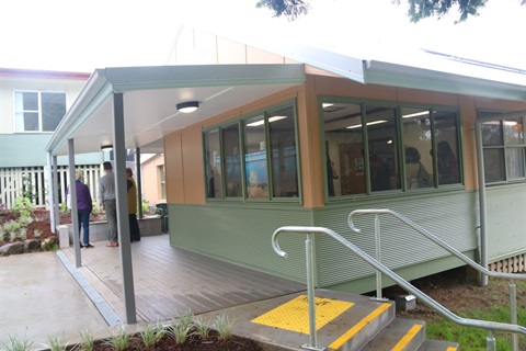 Dorrigo Library Official Opening - Outside buildingJPG