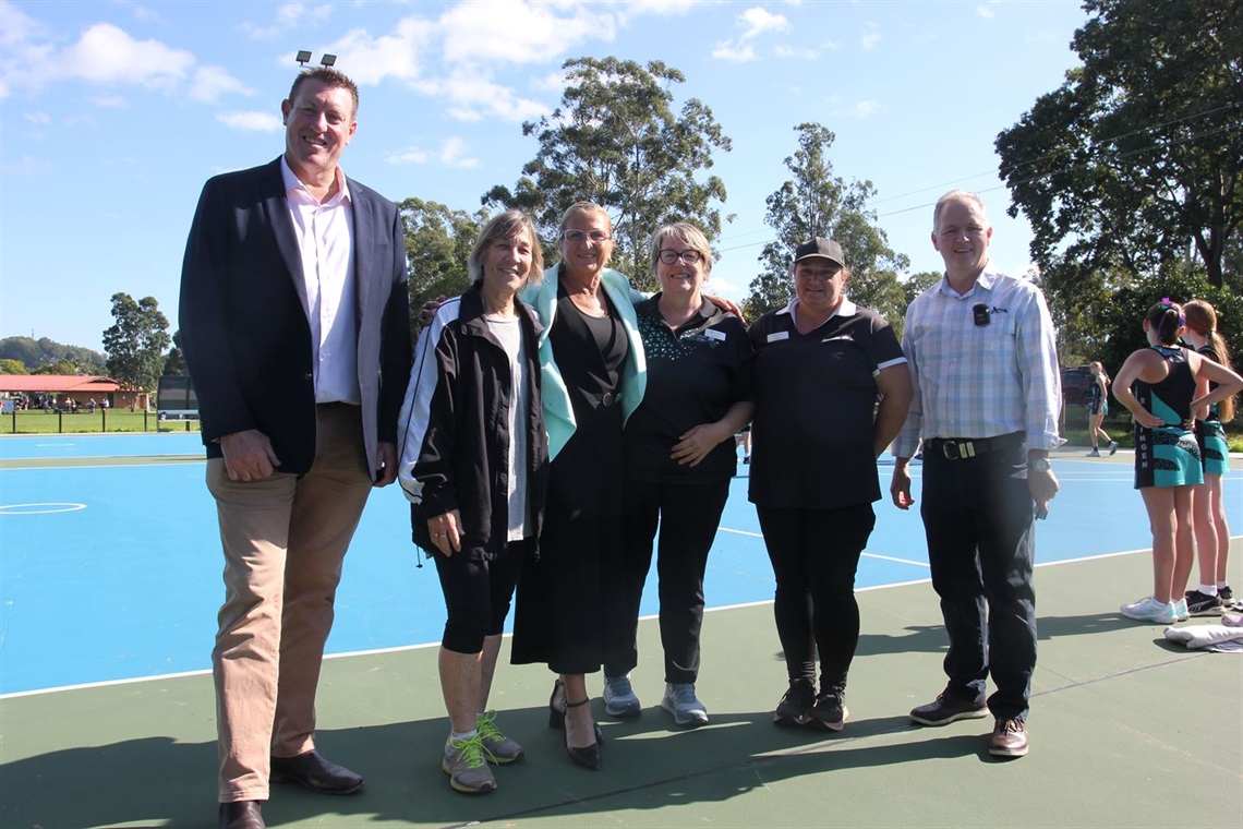 Official opening of the netball Courts May 24.JPG